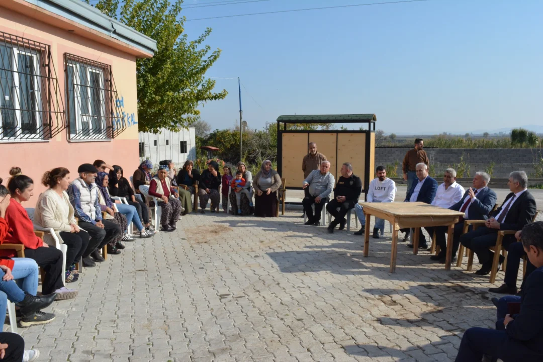 Kaymakam Kurtyemez’den Ağaçpınar’a Ziyaret