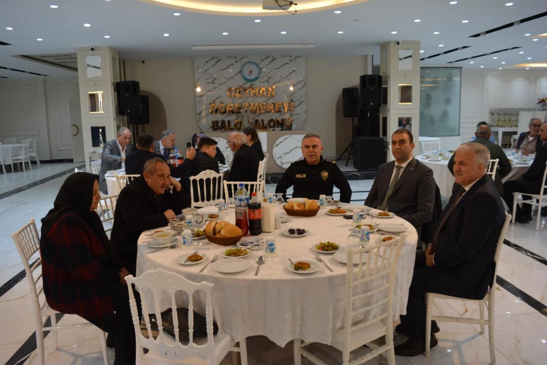 Ceyhan Emniyeti’nden Anlamlı Buluşma: “Şehitlerimize ve Gazilerimize Minnet Duyuyoruz”